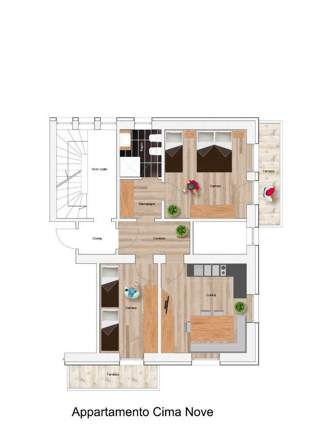 Ciasa Mael Dolomites Apartments La Valle Ngoại thất bức ảnh